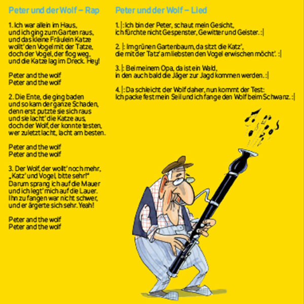 CD Peter und der Wolf Kinderfestspiele Salzburg