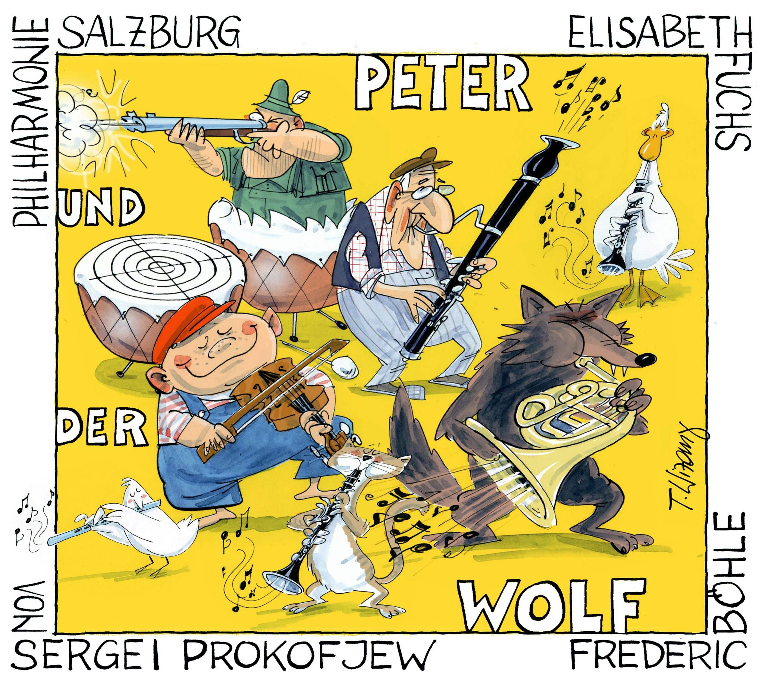PETER UND DER WOLF Musik von Sergei Prokofjew Kinderfestspiele Salzburg